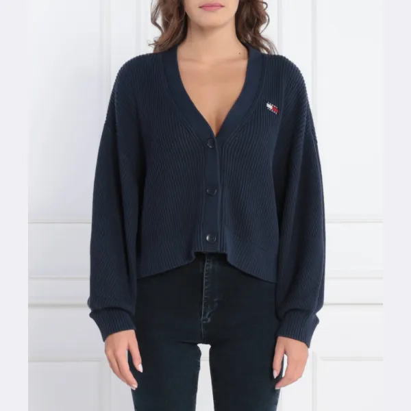 

Кардиган стандартного кроя Tommy Hilfiger, синий
