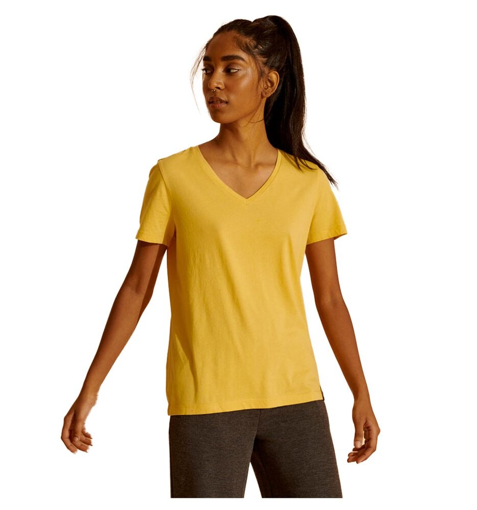 

Футболка Superdry Lightweight Essential Vee, желтый
