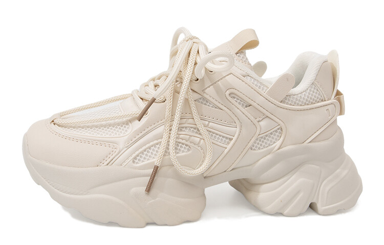

Кроссовки Feiyue Chunky Sneakers Women's Low-top Beige, бежевый