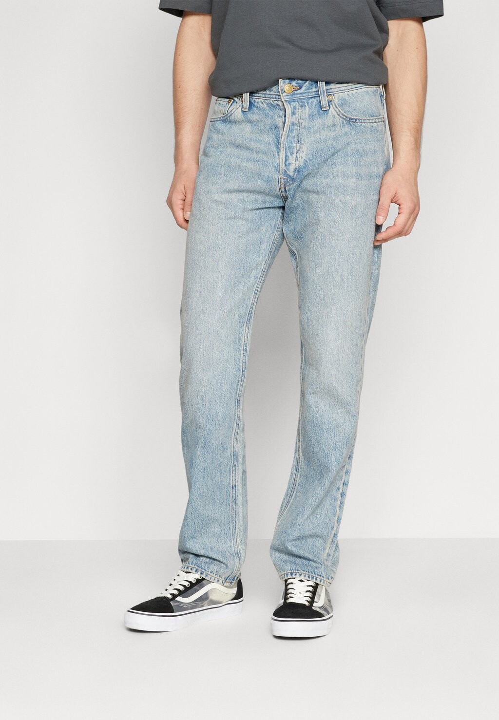 

Джинсы свободного кроя JJICHRIS JJORIGINAL Jack & Jones, синий деним