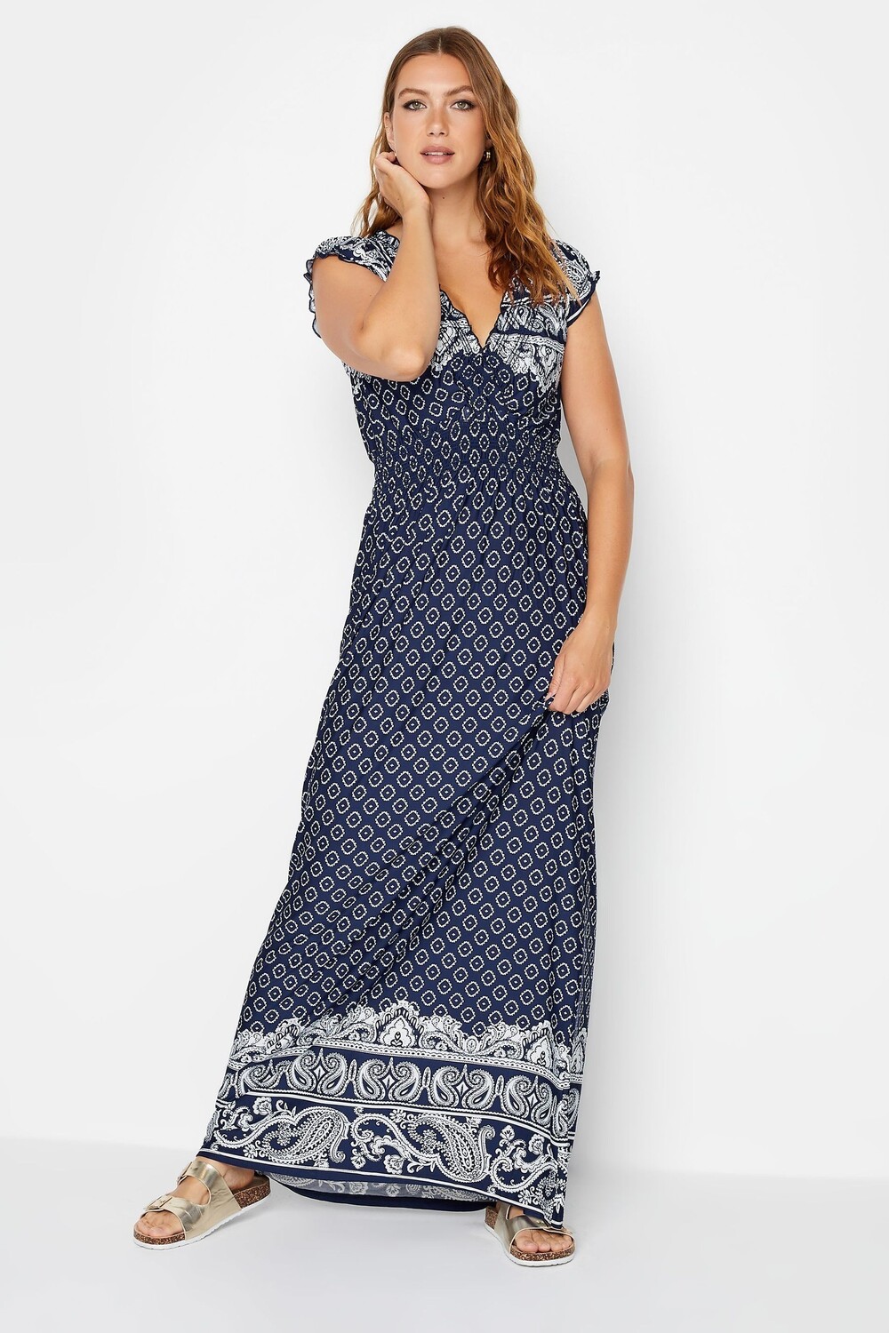 

Длинное платье Long Tall Sally, синий