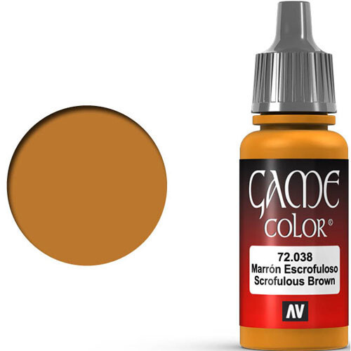 

Миниатюра Vallejo Vallejo Game Color: Scrofulous Brown (17ml)