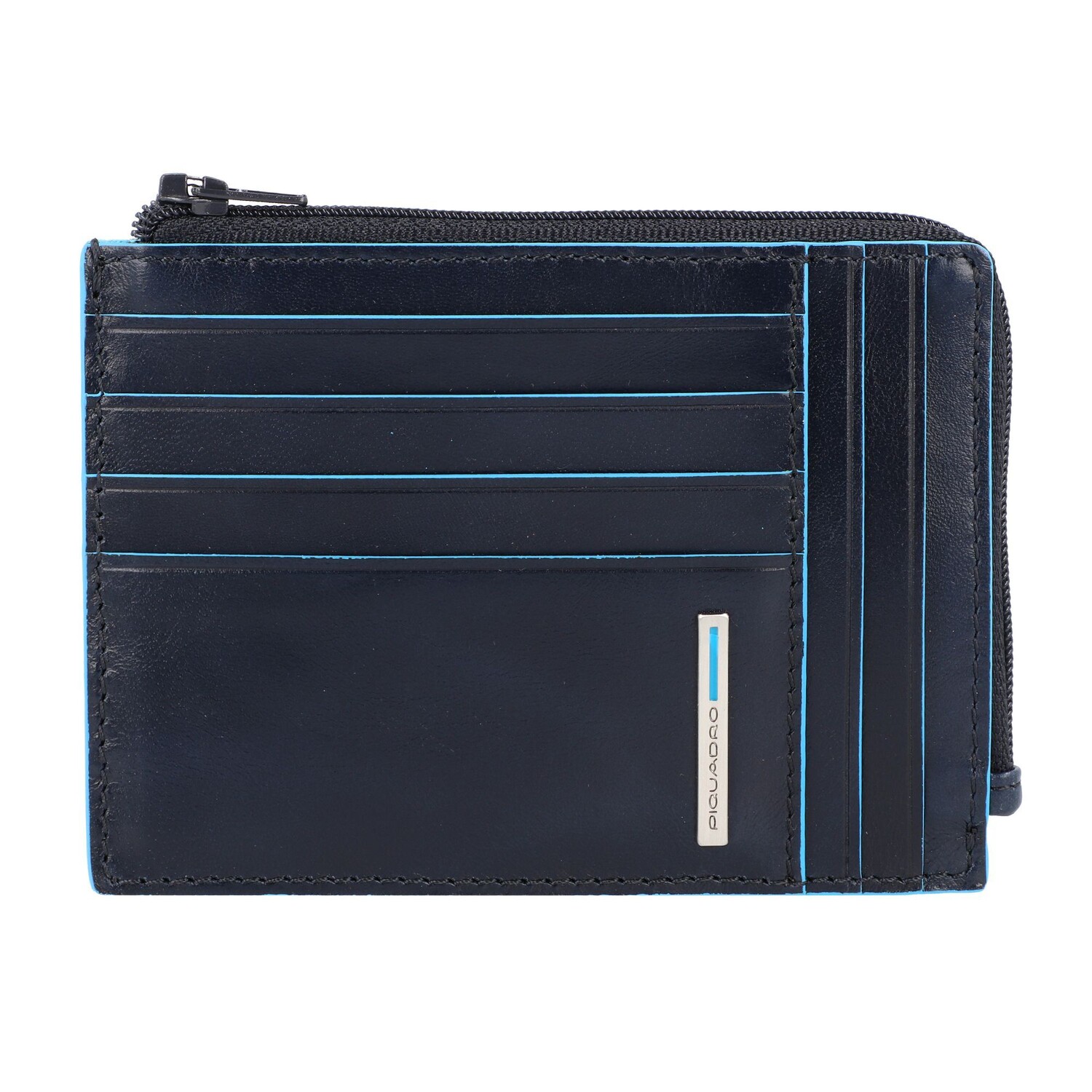 Кошелек Piquadro Blue Square Kreditkartenetui RFID Leder 12 см, цвет night blue