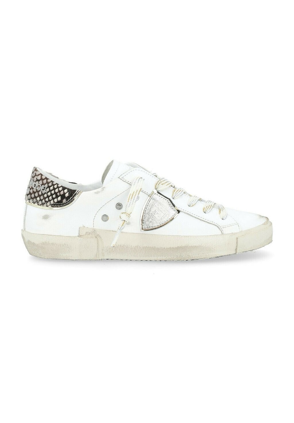 

Низкие кроссовки PARIS CON DETTAGLI PITONATI Philippe Model, белый