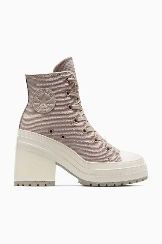 

Кроссовки Chuck De Luxe на каблуке Converse, серый