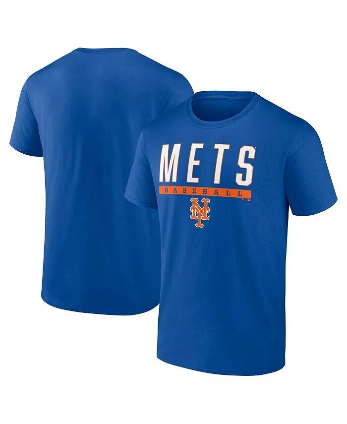 

Мужская футболка Royal New York Mets Power Hit Fanatics, синий