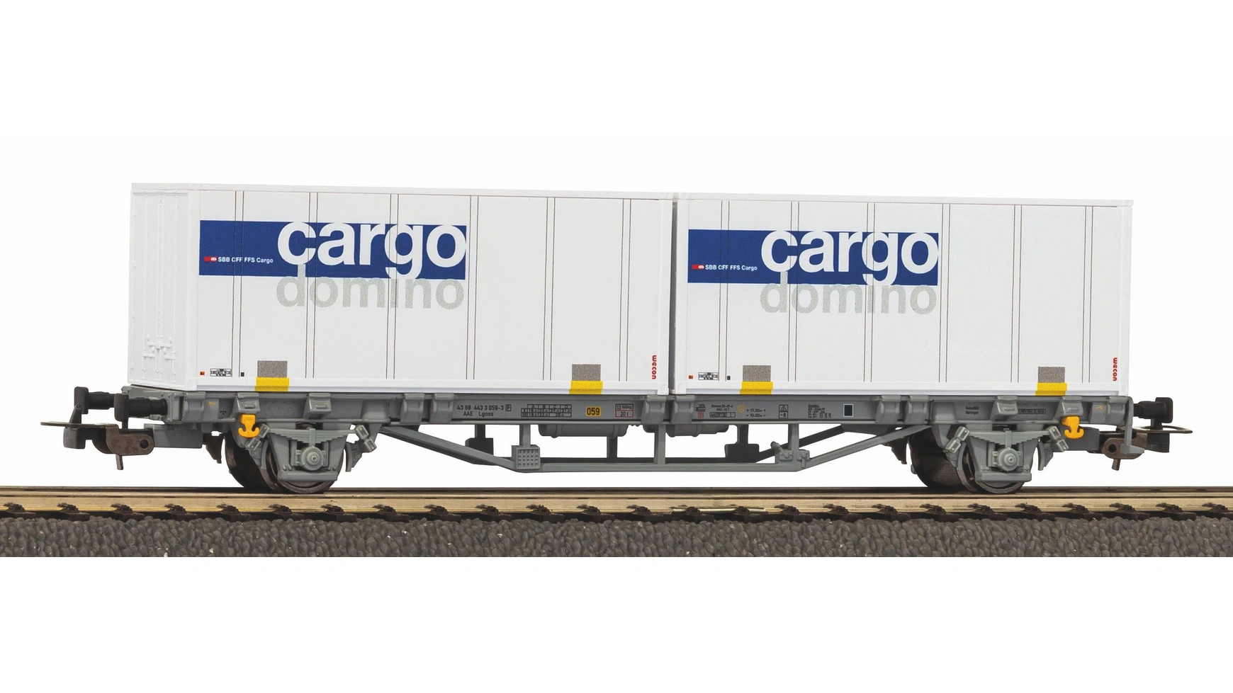 

Piko Контейнеровоз Cargo Domino SBB V 2x20' контейнер