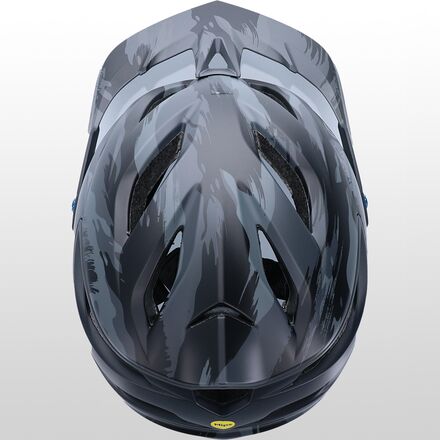 шлем troy lee designs a3 uno mips велосипедный синий черный Шлем A3 Mips Troy Lee Designs, цвет Brushed Camo Blue
