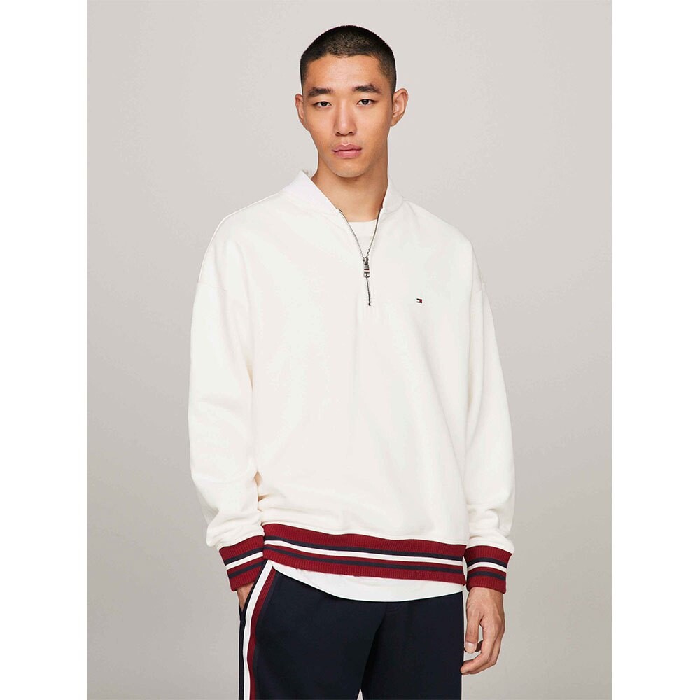 

Свитер Tommy Hilfiger Bold Global Half Zip, бежевый