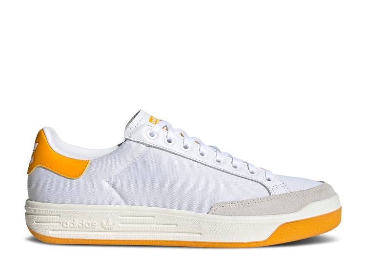 Кроссовки Adidas ROD LAVER 'WHITE TEAM COLLEGE GOLD', белый кроссовки adidas rod laver white green белый