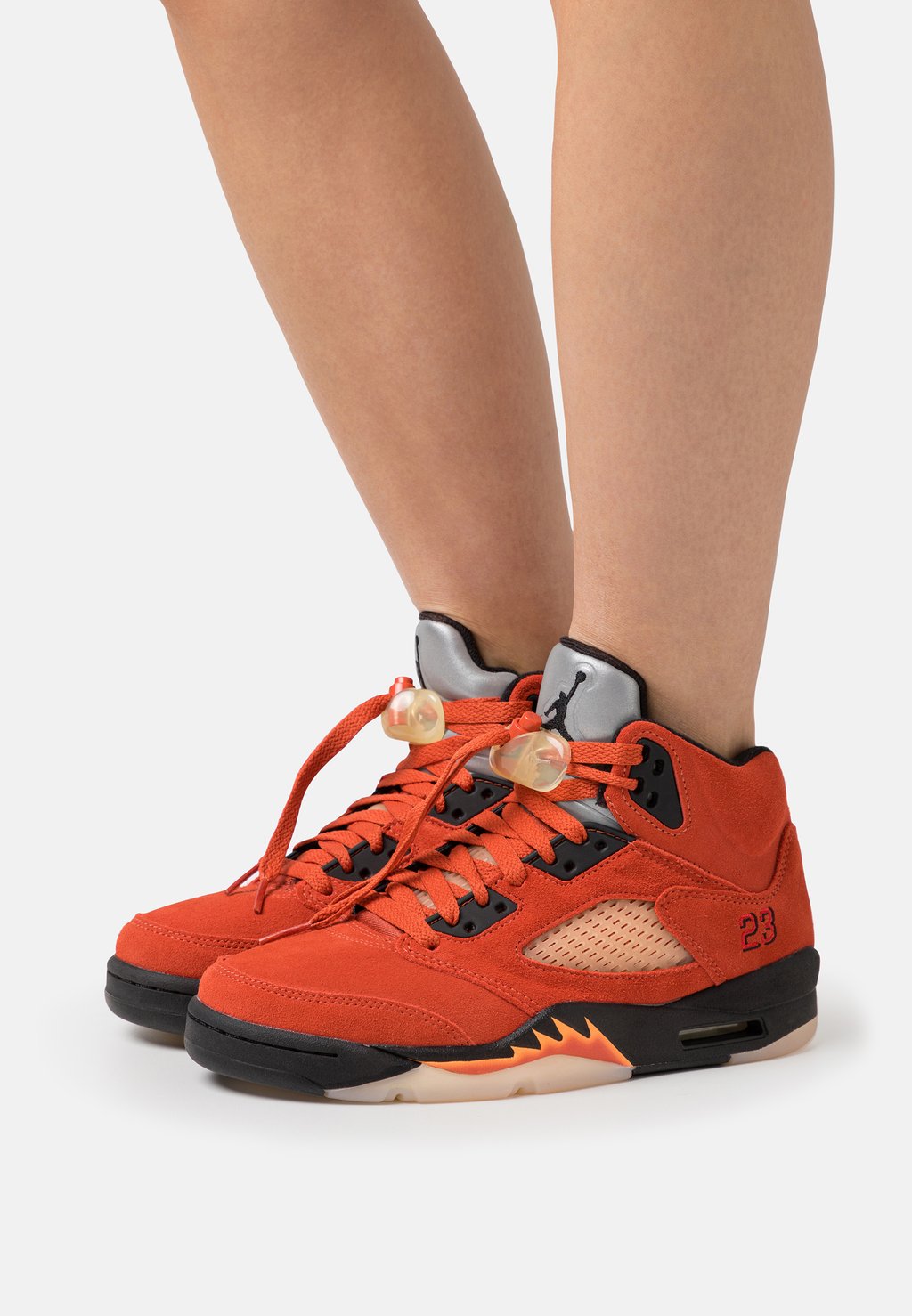 

Высокие кроссовки Jordan Wmns Air Jordan 5 Retro, martian sunrise / черный