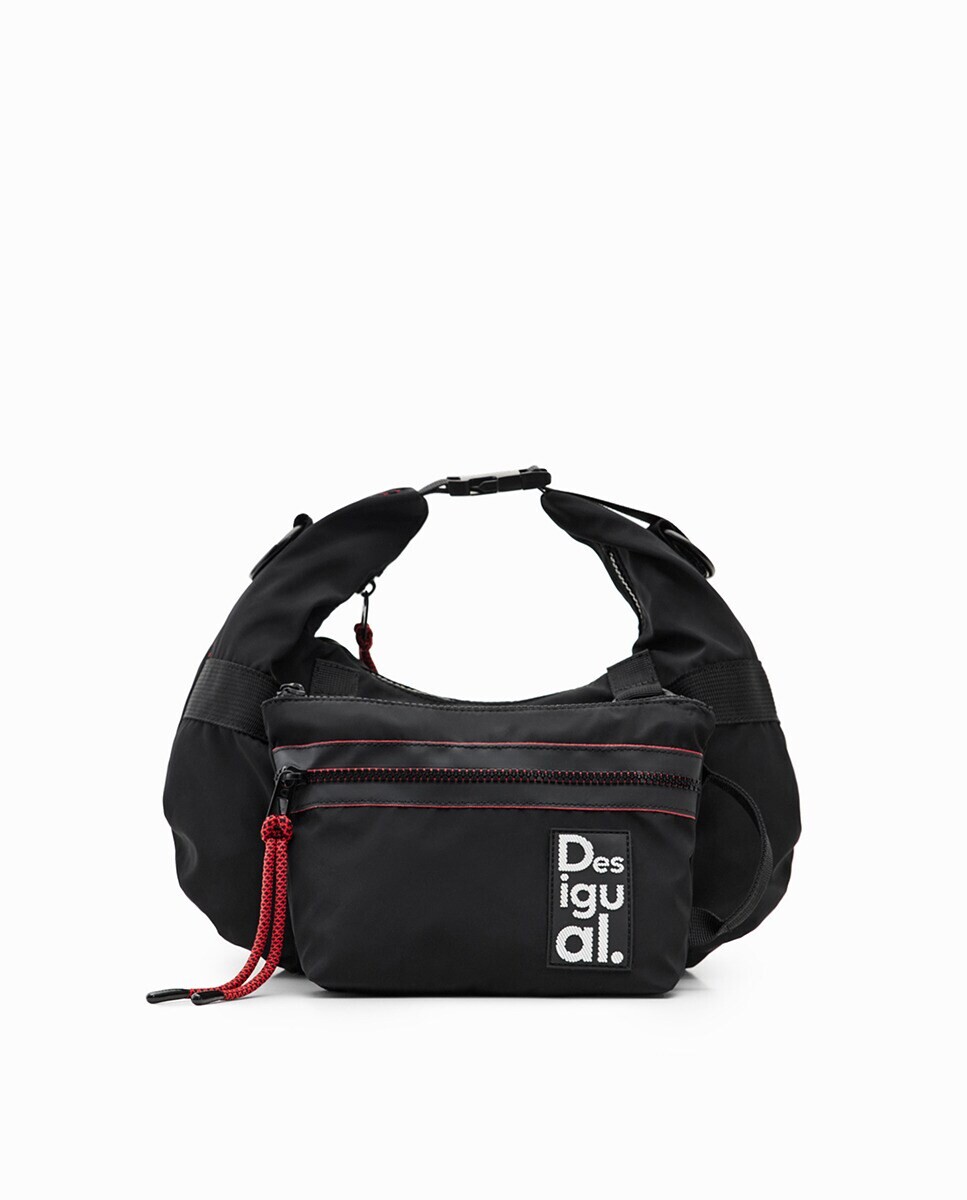 

Маленькая многопозиционная сумка Desigual, черный