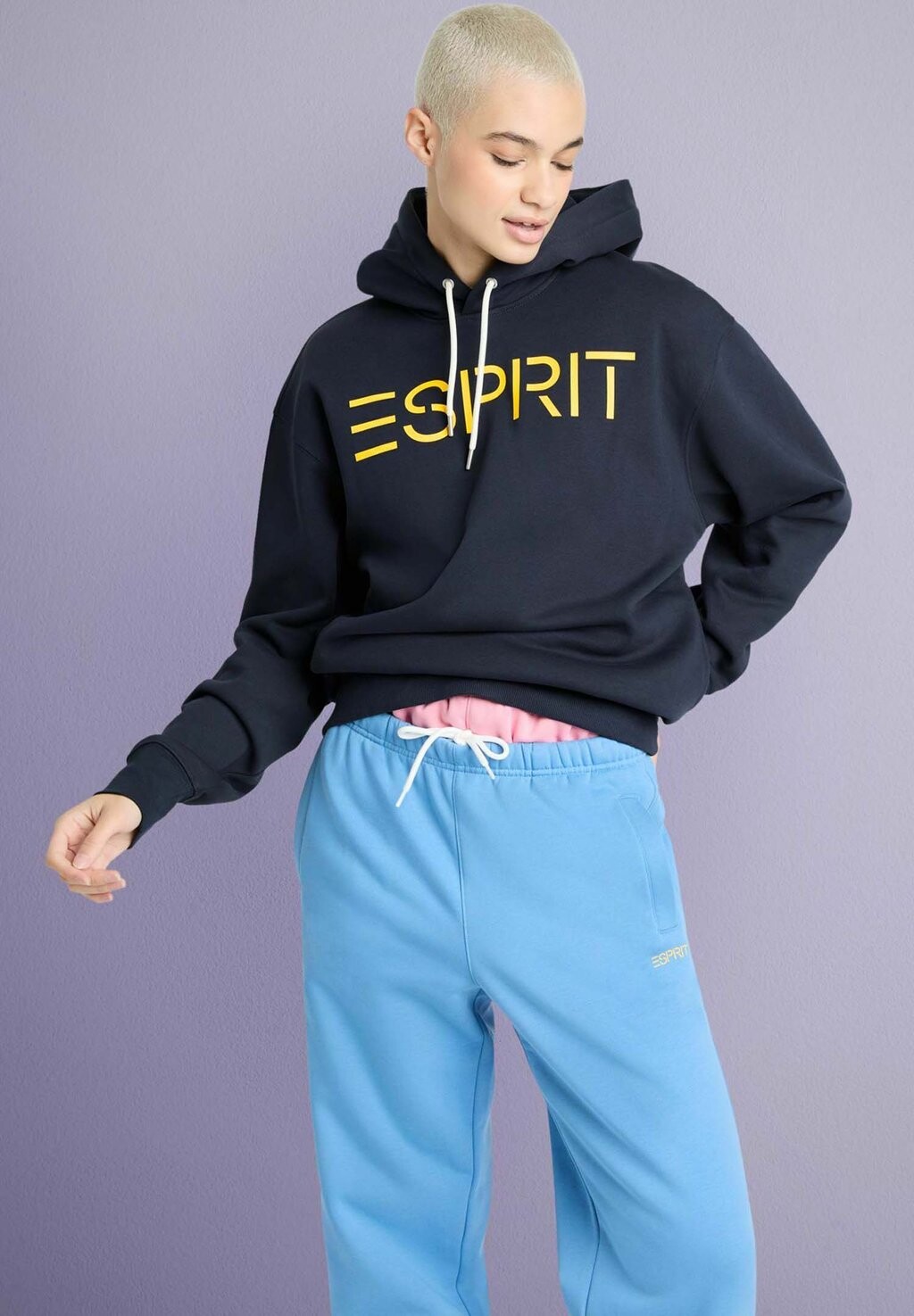 

Толстовка AUS LOGO Esprit, темно-синий