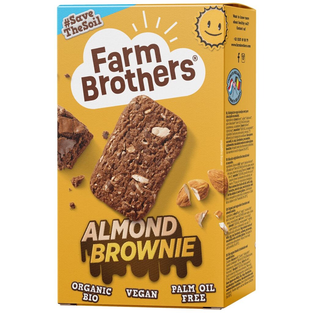 

Органическое печенье Farm Brothers Миндальное пирожное 135г