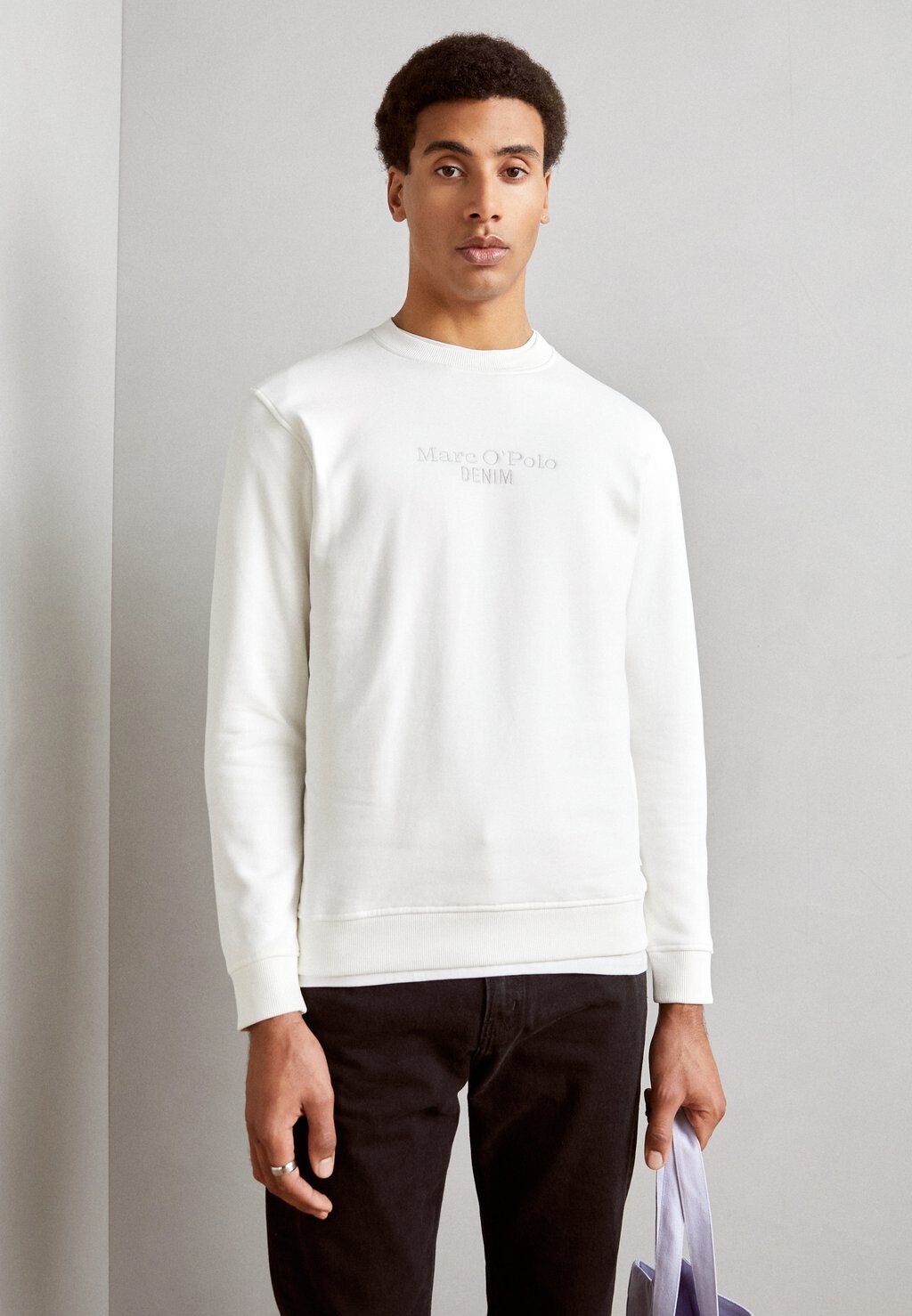 

Толстовка Marc O'Polo DENIM ЛОГОТИП С ДЛИННЫМ РУКАВОМ, цвет egg white