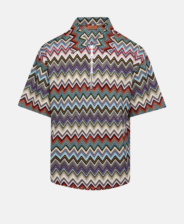 

Трикотажная рубашка-поло Missoni, естественный