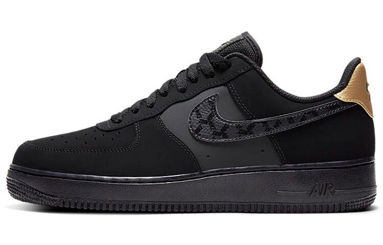 

Nike Air Force 1 черный/золотой