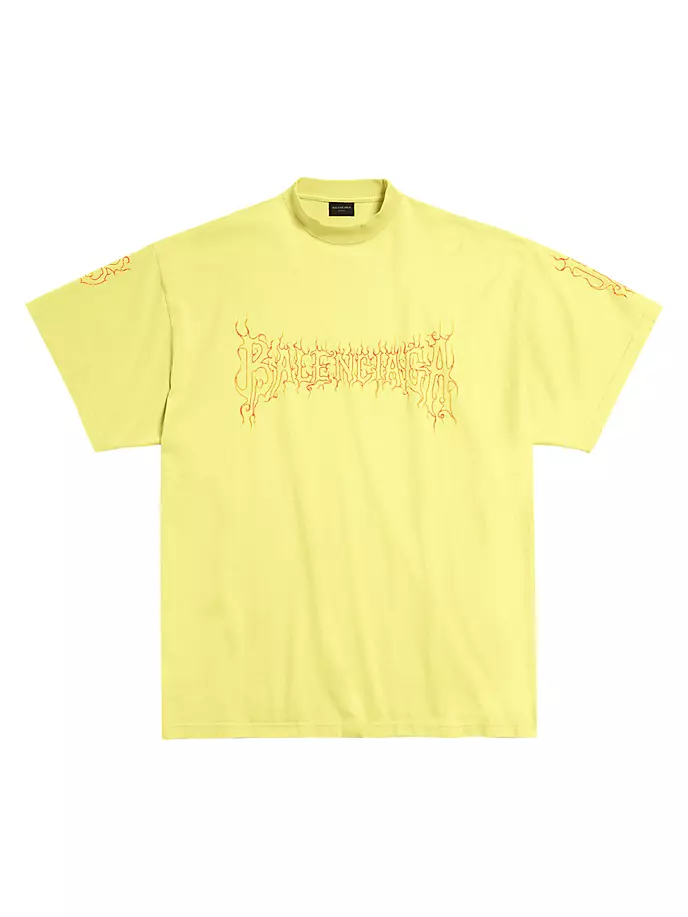 

Футболка Darkwave оверсайз Balenciaga, желтый