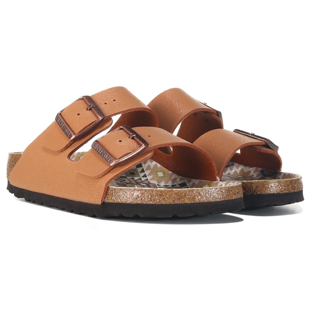 

Женские сандалии со стелькой Arizona Vegan Birkenstock, цвет geo pecan