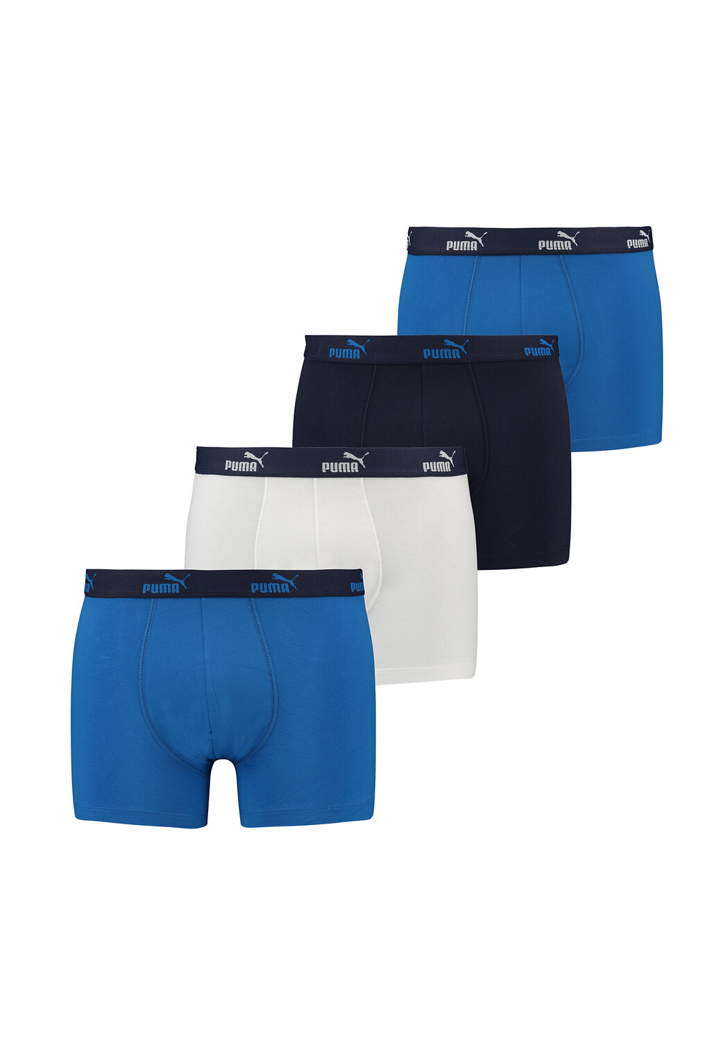 

Боксеры Puma Boxershorts PUMA PROMO SOLID Boxer 4P, цвет Blue Combo