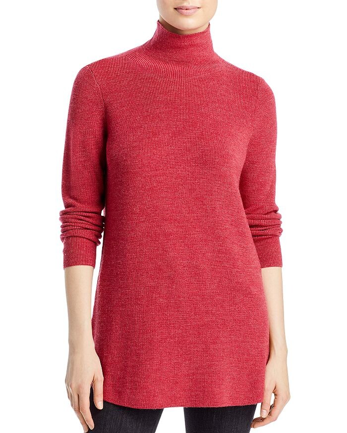 

Свитер-туника с высоким воротником — 100% эксклюзив Eileen Fisher