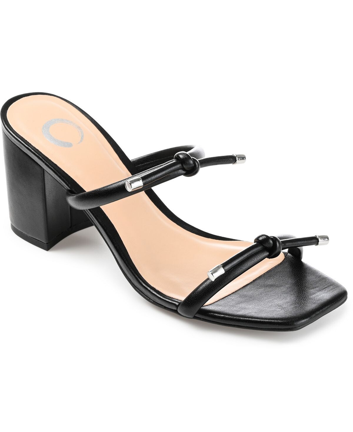 

Женские сандалии Jessa с узлом Journee Collection, черный