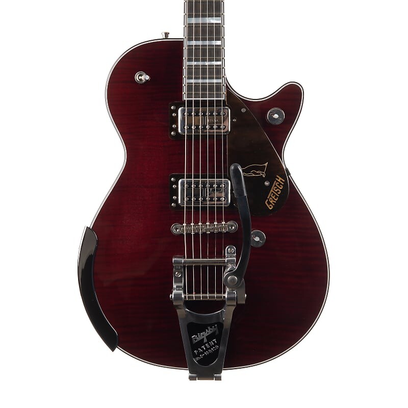 

Электрогитара Gretsch G6134TFM-NH Nigel Hendroff Penguin - Dark Cherry Metallic Flame