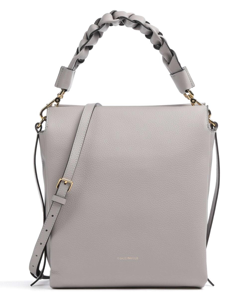 

Сумка Boheme Grana Double из зерненой кожи Coccinelle, серый
