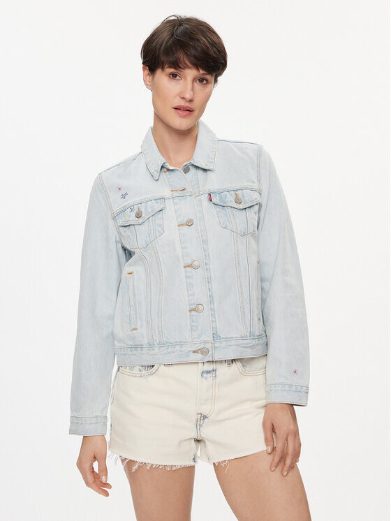

Джинсовая куртка стандартного кроя Levi's, синий