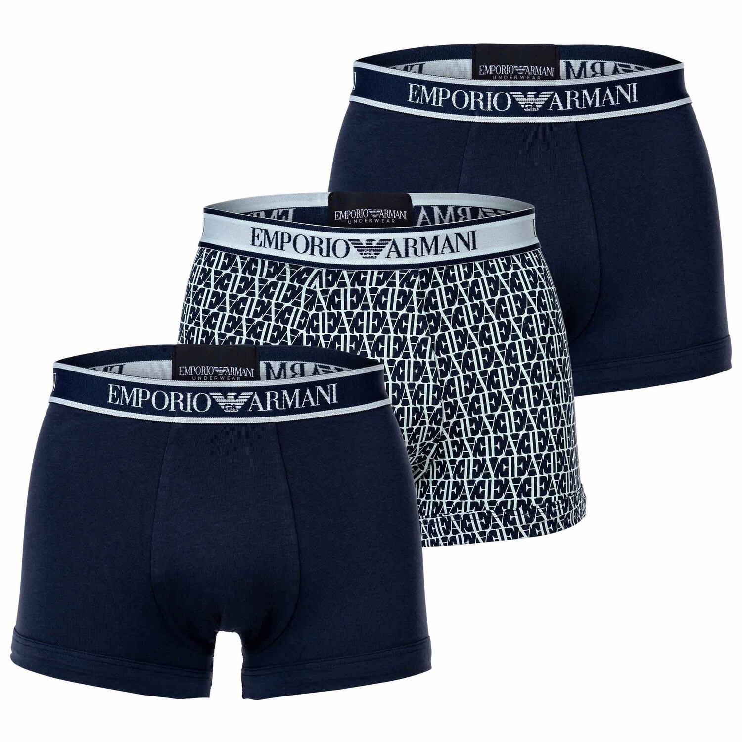

Боксеры Emporio Armani Boxershort 3 шт, морской