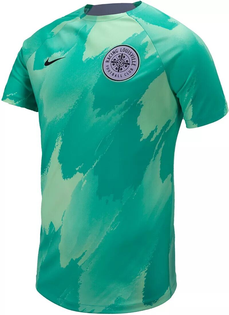 

Зеленая предматчевая майка Nike Adult Racing Louisville FC 2024