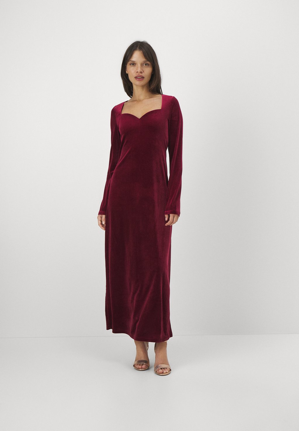 Элегантное платье Onlscarlet Dress ONLY Petite, цвет cabernet