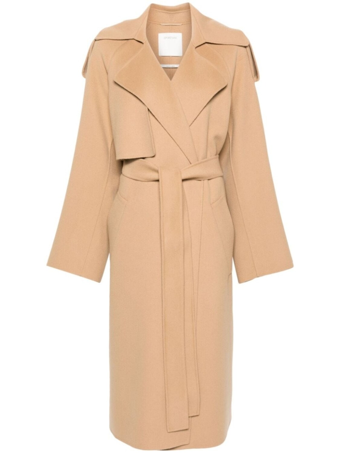 

Двубортное пальто Fiore Sportmax, бежевый