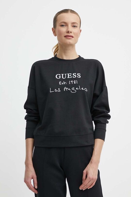

Толстовка с капюшоном Guess, черный