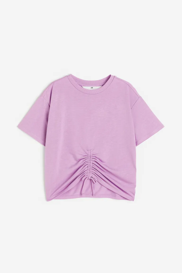 

Футболка с галстуком H&M, фиолетовый
