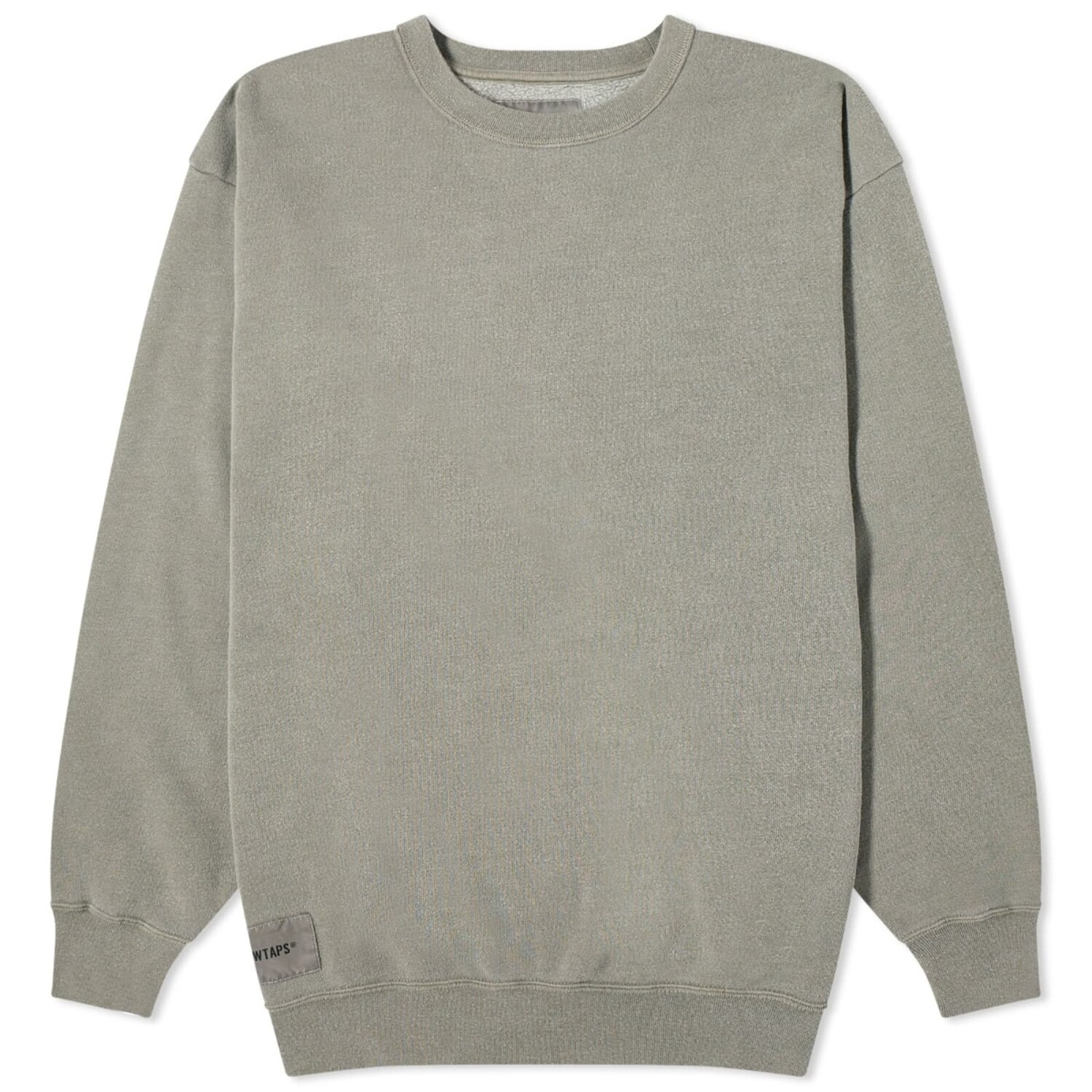 

Свитшот Wtaps 26 Washed, цвет Olive Drab