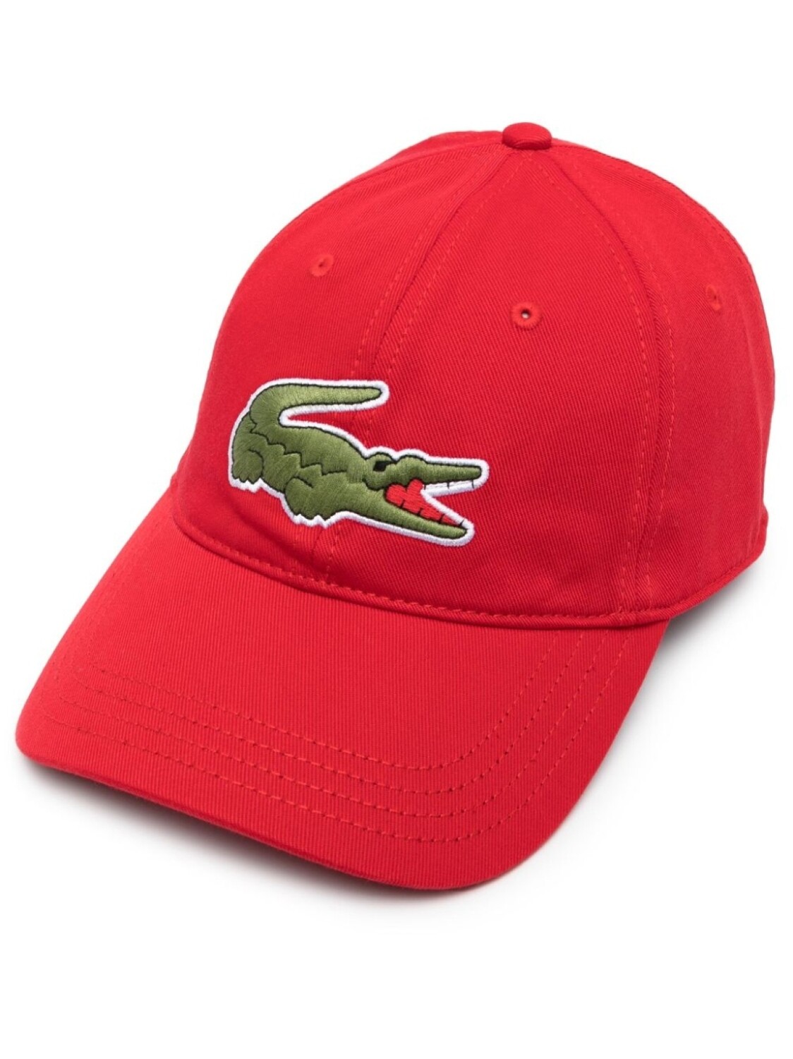 

Lacoste бейсболка с вышитым логотипом, красный