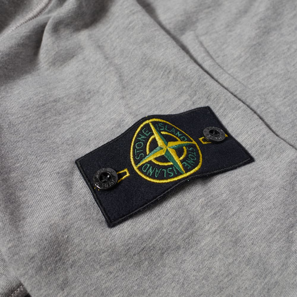 

Толстовка Popover Stone Island, окрашенная в одежде