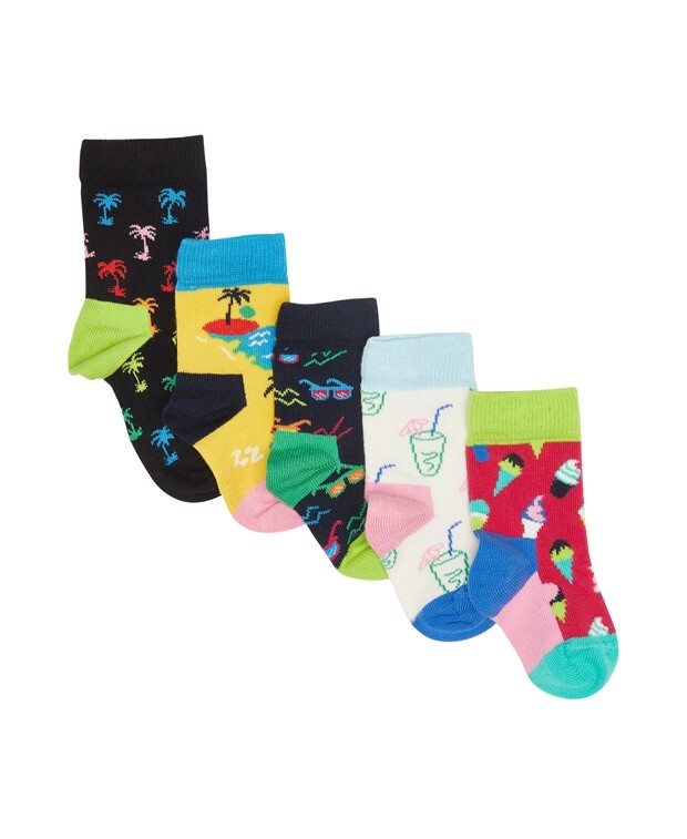 

Носки, упаковка 5 шт. Happy Socks, лиловый