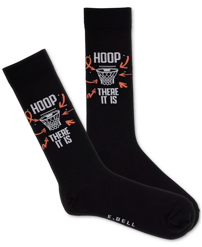 

Мужские носки с обручем There It Is Crew K. Bell Socks, черный