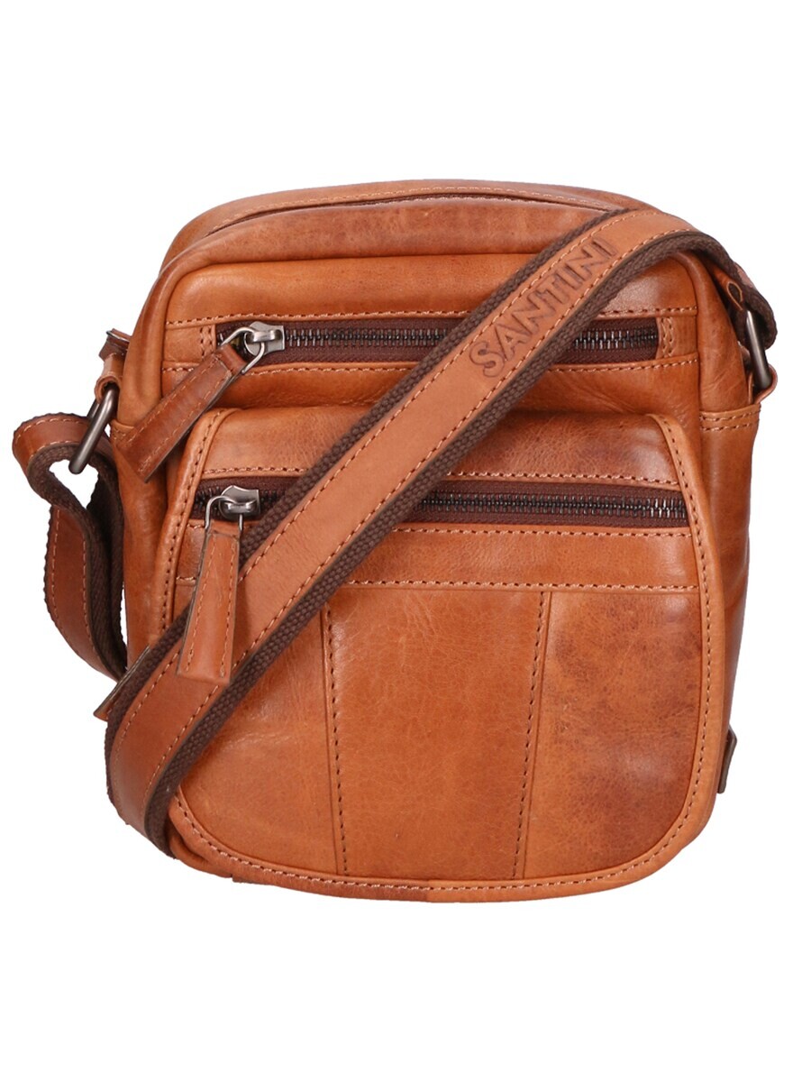 

Сумка кросс-боди Santini Firenze Crossbody, цвет Cognac