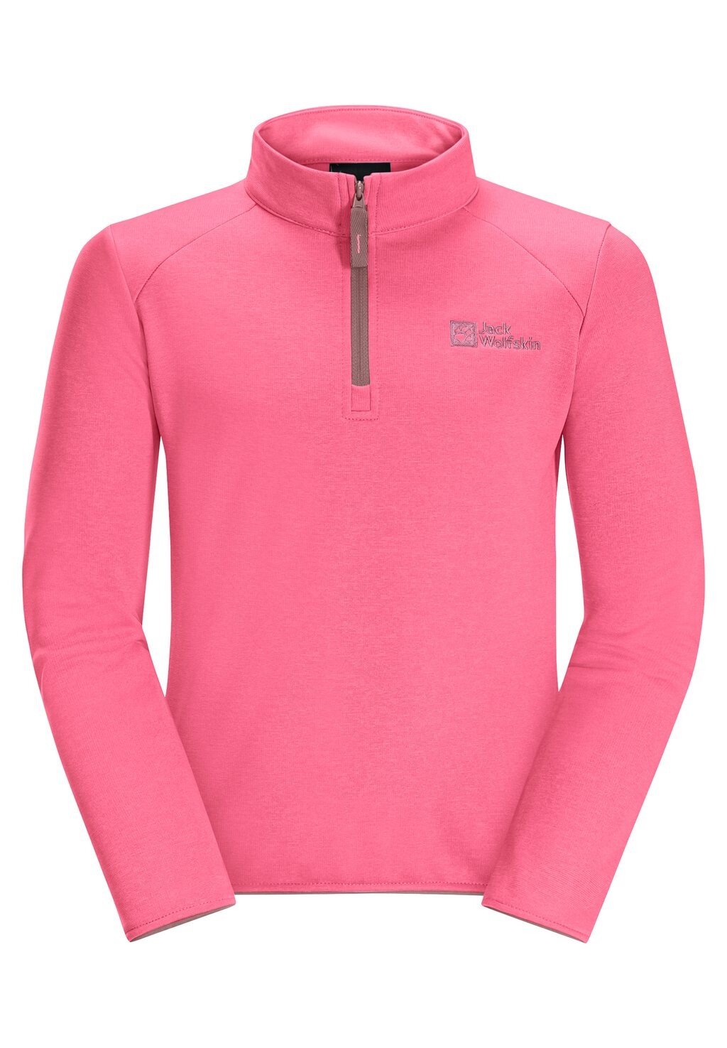 

Свитер флисовый AKTIVO HALFZIP Jack Wolfskin, цвет pink/lemonade