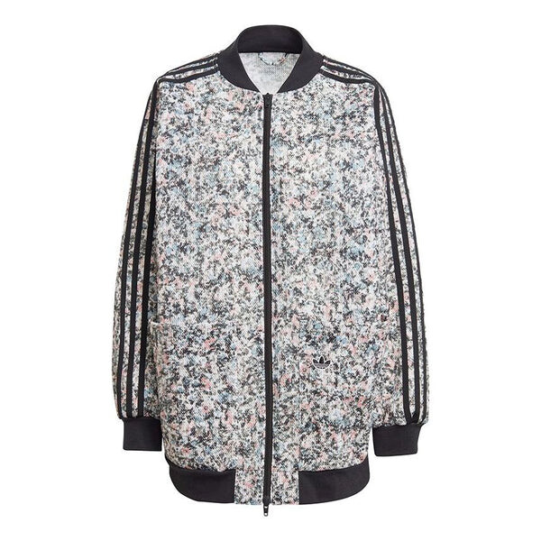 

Куртка (WMNS) Adidas Originals Bomber Jacket 'Floral', цвет floral/black/white