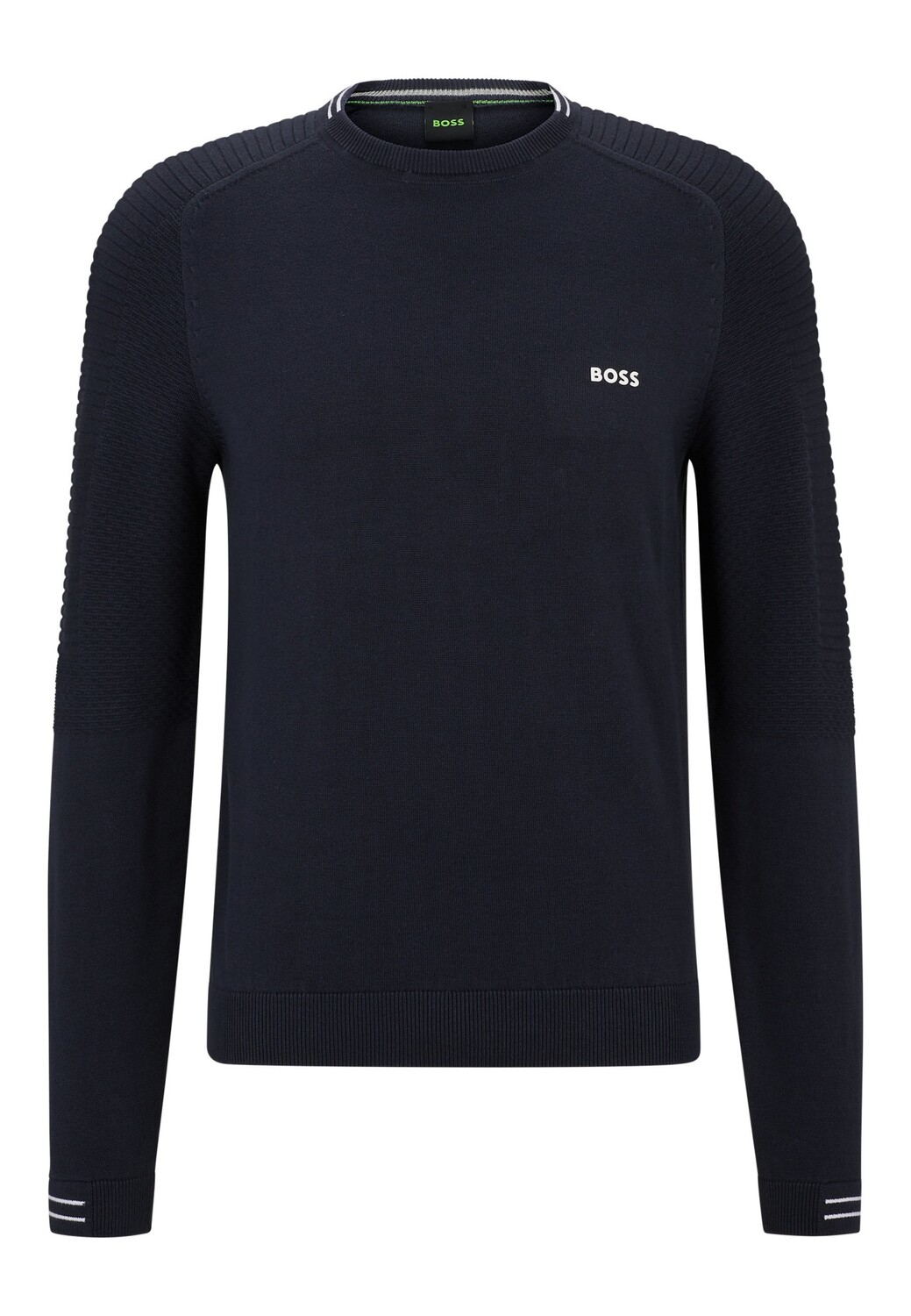

Свитер BOSS ROLET Regular Fit, темно-синий