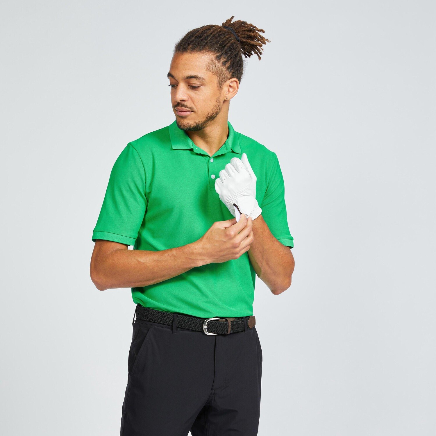 

Рубашка-поло с короткими рукавами Decathlon Golf Ww500 Inesis, зеленый