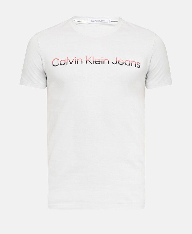 

Футболка Calvin Klein Jeans, цвет Wool White