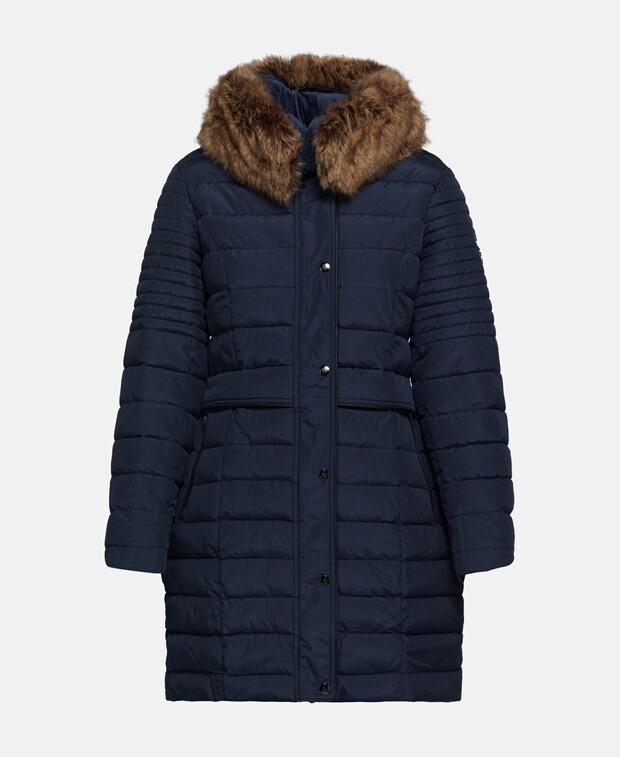

Зимнее пальто Geographical Norway, темно-синий