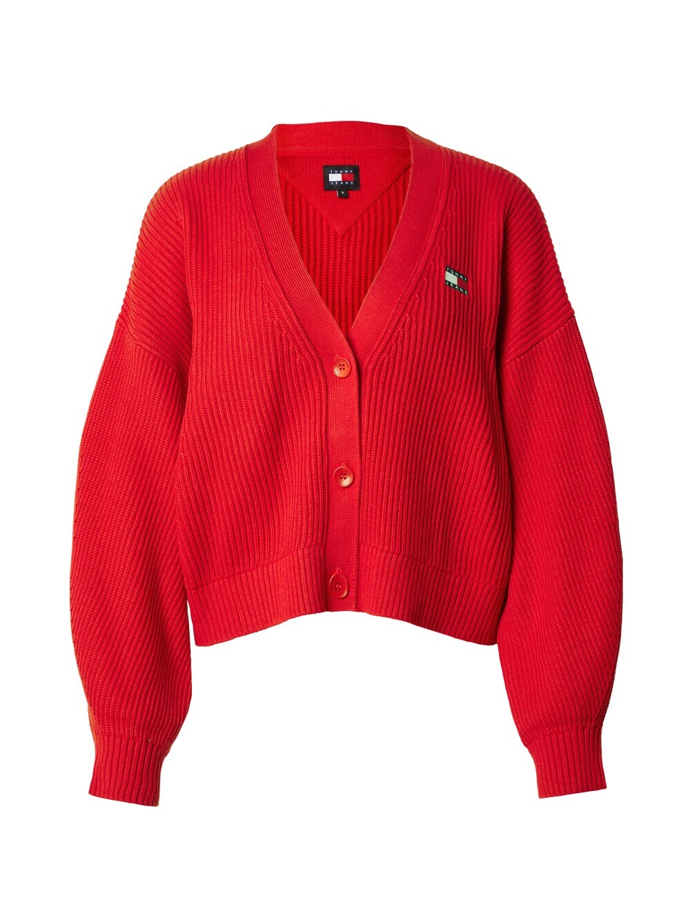 

Вязаный кардиган Tommy Hilfiger ESSENTIAL, красный