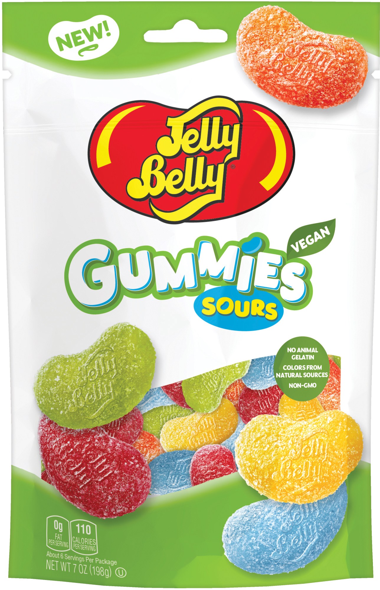 Ассорти кислых мармеладок Jelly Belly jelly belly драже жевательное jelly belly со вкусом жевательной резинки 70 г
