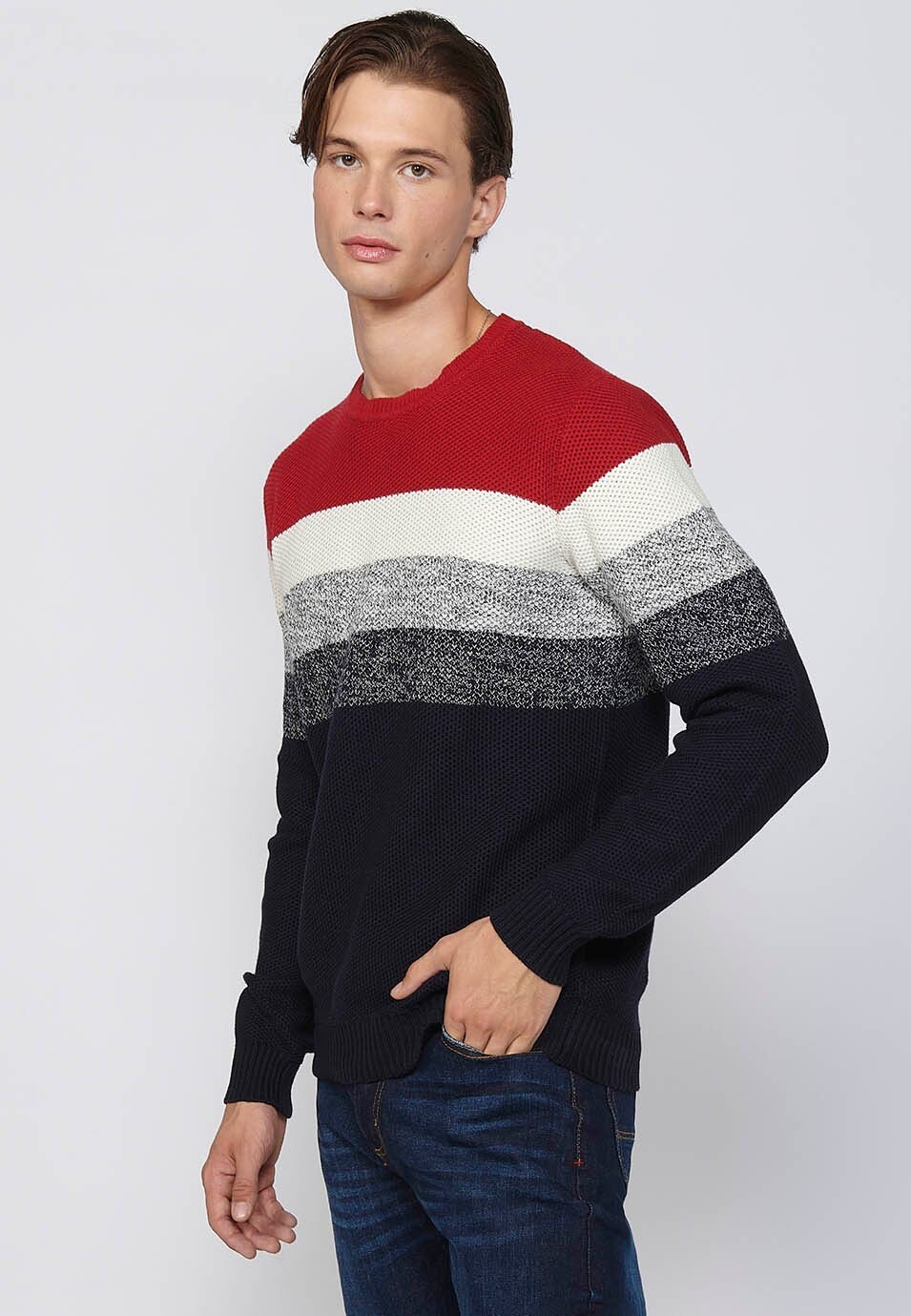 

Свитер Koroshi 2411TR10 Round Neck, красный